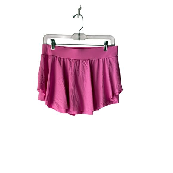 Indero Pink Athletic‎ Skort Skirt L Built Shorts Tennis Pickleball Skater Style - Picture 1 of 6